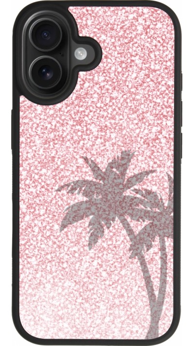 Coque iPhone 17 - Silicone rigide noir Summer 2021 01