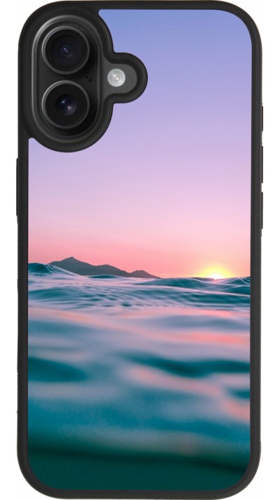 Coque iPhone 17 - Silicone rigide noir Summer 2021 12