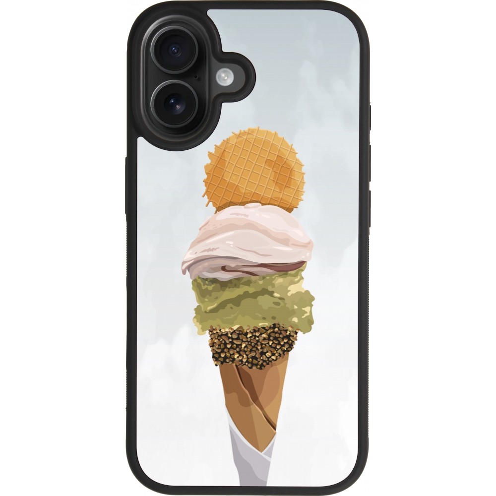iPhone 17 Case Hülle - Silikon schwarz Summer 2025 Cornet
