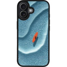 iPhone 17 Case Hülle - Silikon schwarz Orange surf Summer 2026