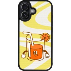 iPhone 17 Case Hülle - Silikon schwarz Summer drink 2026