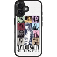 Coque iPhone 17 - Silicone rigide noir Taylor Swift The Eras Tour
