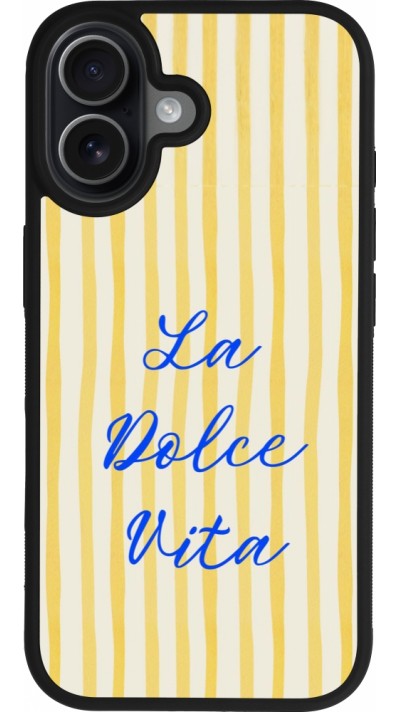 iPhone 17 Case Hülle - Silikon schwarz The good life 2026