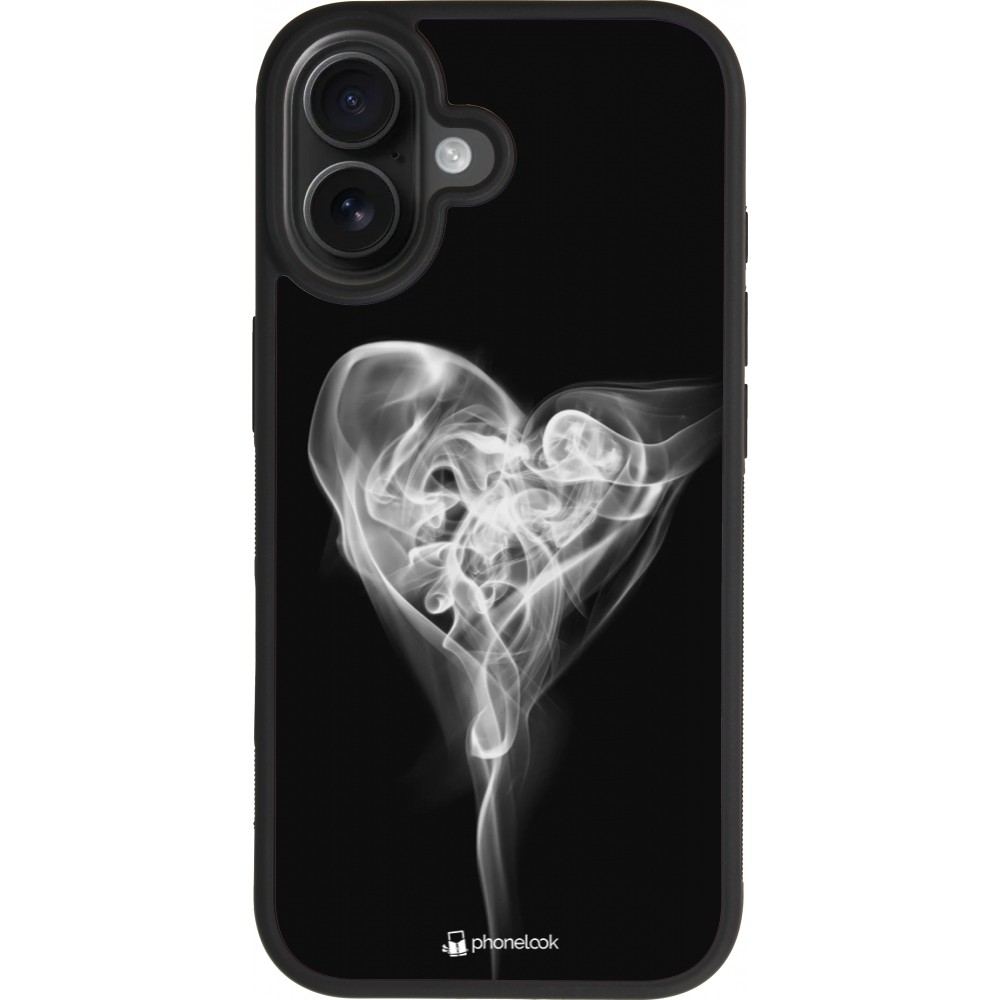 iPhone 17 Case Hülle - Silikon schwarz Valentine 2022 Black Smoke