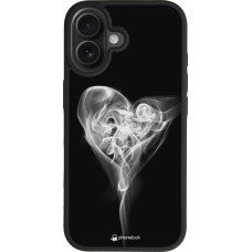 iPhone 17 Case Hülle - Silikon schwarz Valentine 2022 Black Smoke