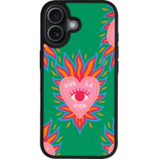iPhone 17 Case Hülle - Silikon schwarz Viva la vida 2026