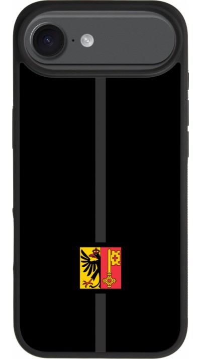 iPhone Air Case Hülle - Silikon schwarz Kanton GE schwarz