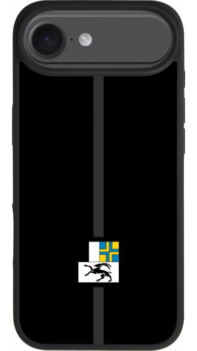 iPhone Air Case Hülle - Silikon schwarz Kanton GR schwarz