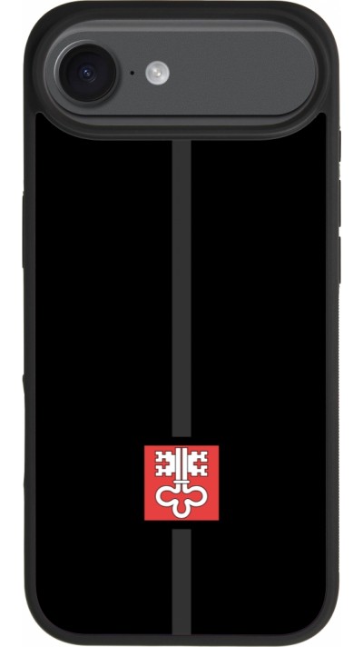 iPhone Air Case Hülle - Silikon schwarz Kanton NW schwarz