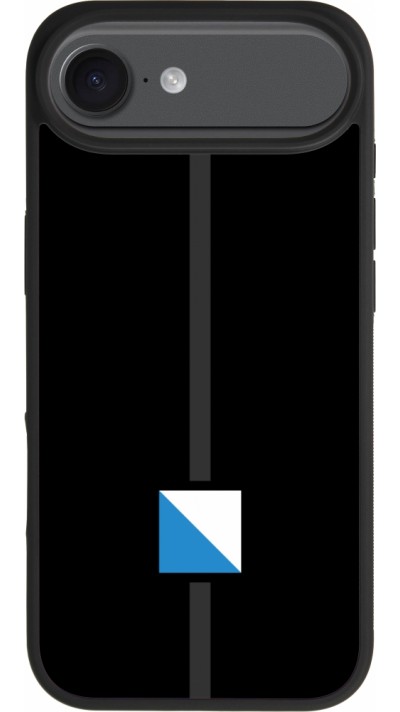 iPhone Air Case Hülle - Silikon schwarz Kanton ZH schwarz