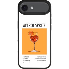 iPhone Air Case Hülle - Silikon schwarz Cocktail Rezept Aperol Spritz
