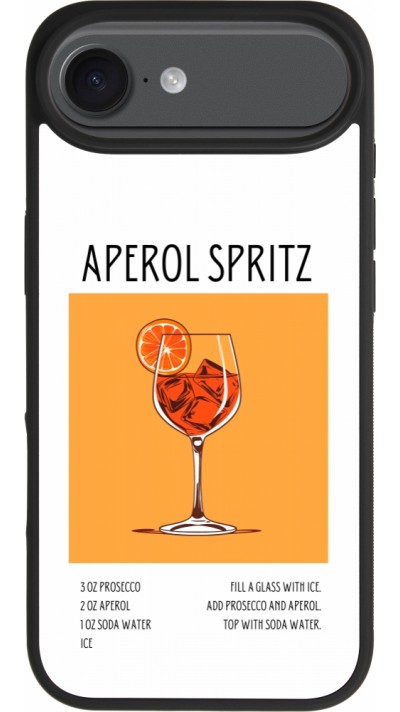 iPhone Air Case Hülle - Silikon schwarz Cocktail Rezept Aperol Spritz