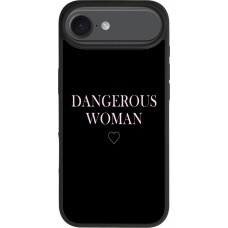 iPhone Air Case Hülle - Silikon schwarz Dangerous woman