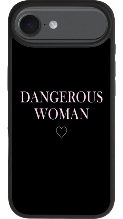 iPhone Air Case Hülle - Silikon schwarz Dangerous woman