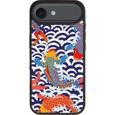 Coque iPhone Air - Silicone rigide noir Easter 2023 japanese fish