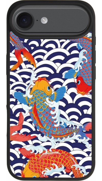 iPhone Air Case Hülle - Silikon schwarz Easter 2023 japanese fish