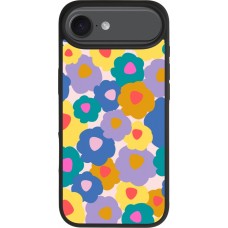 iPhone Air Case Hülle - Silikon schwarz Easter 2024 flower power