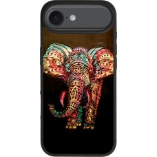 Coque iPhone Air - Silicone rigide noir Elephant 02