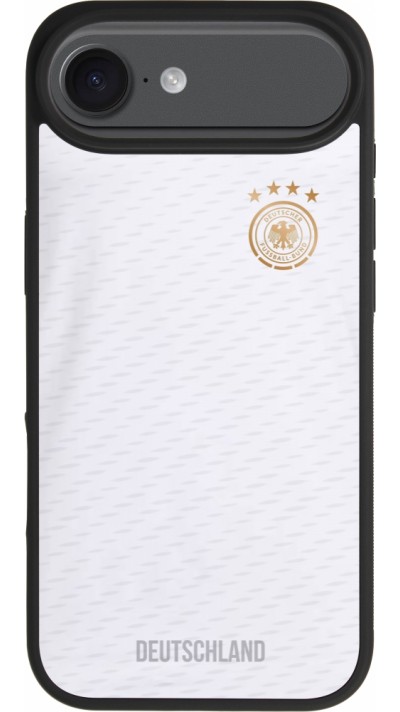 iPhone Air Case Hülle - Silikon schwarz Deutschland 2022 personalisierbares Fußballtrikot
