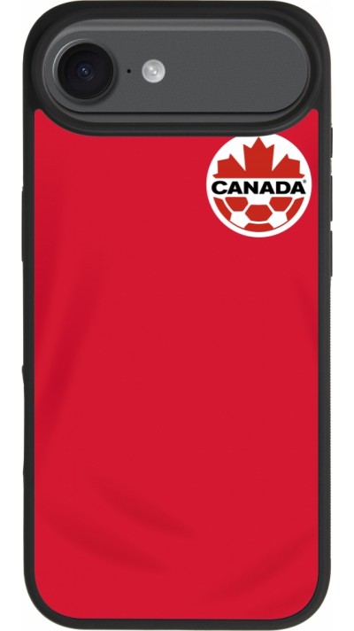 iPhone Air Case Hülle - Silikon schwarz Kanada 2022 personalisierbares Fussballtrikot