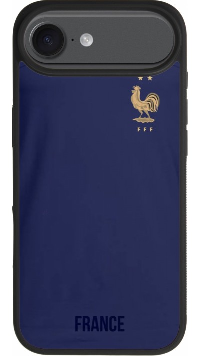 iPhone Air Case Hülle - Silikon schwarz Frankreich 2022 personalisierbares Fussballtrikot