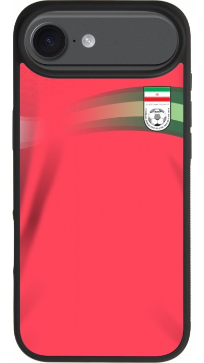 iPhone Air Case Hülle - Silikon schwarz Iran 2022 personalisierbares Fussballtrikot