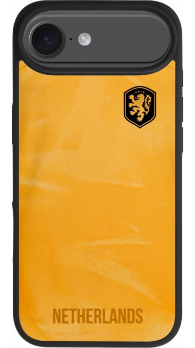 iPhone Air Case Hülle - Silikon schwarz Holland 2022 personalisierbares Fußballtrikot