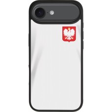 iPhone Air Case Hülle - Silikon schwarz Polen 2022 personalisierbares Fussballtrikot