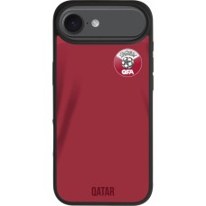iPhone Air Case Hülle - Silikon schwarz Katar 2022 personalisierbares Fussballtrikot