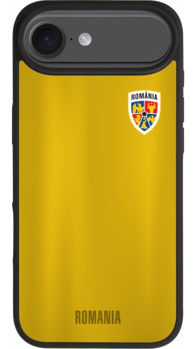 iPhone Air Case Hülle - Silikon schwarz Fussballtrikot Rumänien