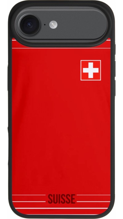 iPhone Air Case Hülle - Silikon schwarz Football shirt Switzerland 2022