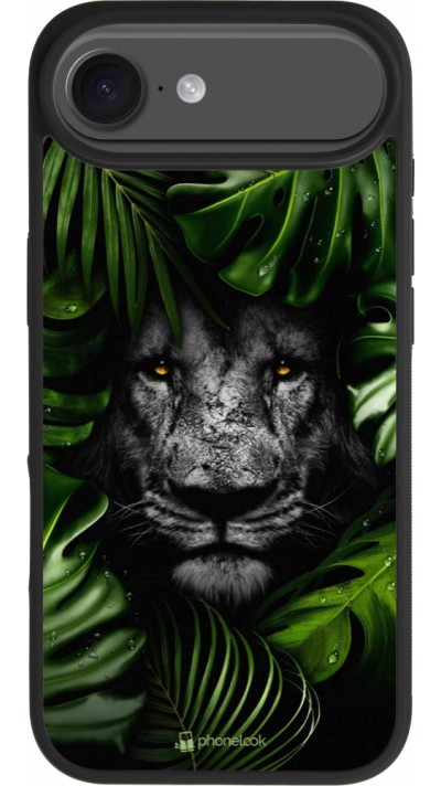 iPhone Air Case Hülle - Silikon schwarz Forest Lion