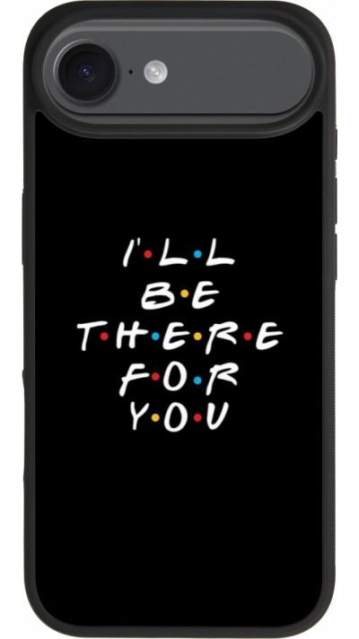 iPhone Air Case Hülle - Silikon schwarz Friends Be there for you