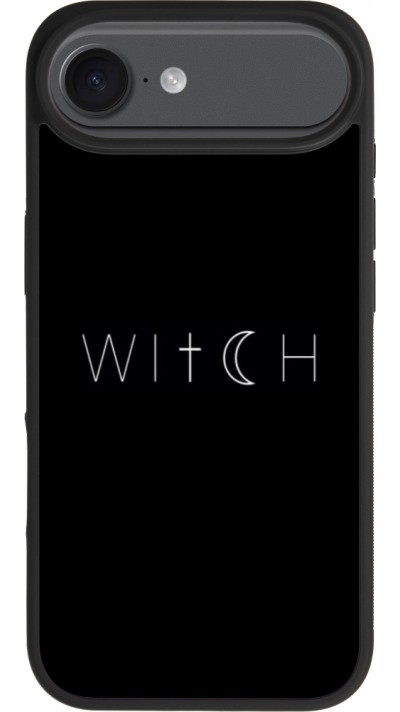iPhone Air Case Hülle - Silikon schwarz Halloween 22 witch word
