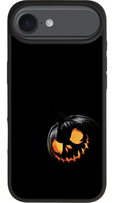 iPhone Air Case Hülle - Silikon schwarz Halloween 2023 discreet pumpkin