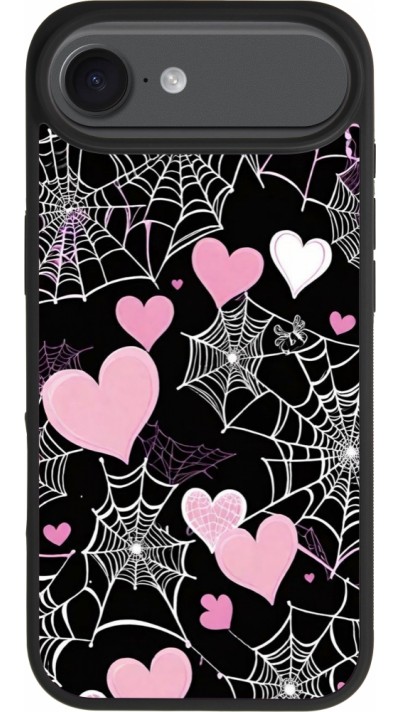 iPhone Air Case Hülle - Silikon schwarz Halloween 2024 girly