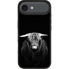 iPhone Air Case Hülle - Silikon schwarz Highland calf black