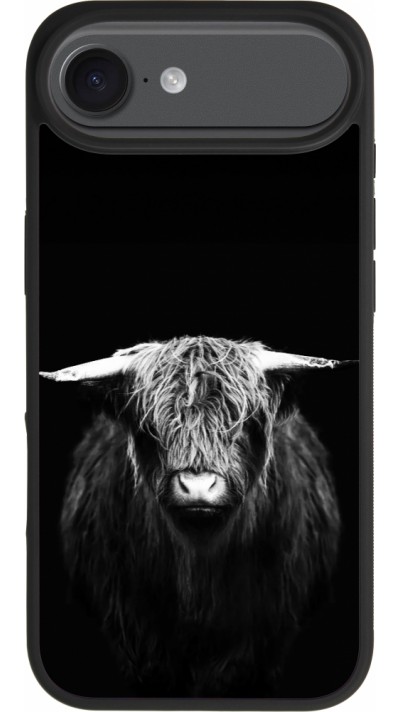 iPhone Air Case Hülle - Silikon schwarz Highland calf black