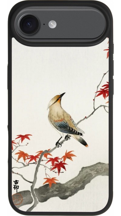iPhone Air Case Hülle - Silikon schwarz Japanese Bird
