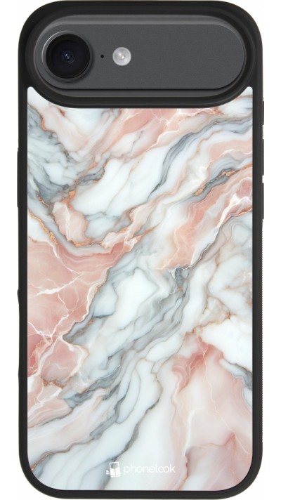 iPhone Air Case Hülle - Silikon schwarz Rosa Leuchtender Marmor iPhone Air Case Hülle - Silikon schwarz Rosa Leuchtender Marmor