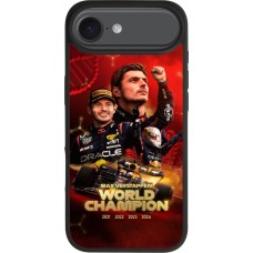 iPhone Air Case Hülle - Silikon schwarz Max Verstappen Champion 2023