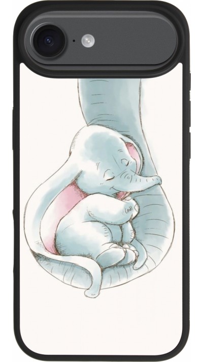 iPhone Air Case Hülle - Silikon schwarz Mom 1903