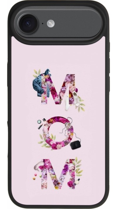 iPhone Air Case Hülle - Silikon schwarz Mom 2024 girly mom