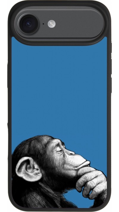 iPhone Air Case Hülle - Silikon schwarz Monkey Pop Art