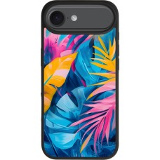 iPhone Air Case Hülle - Silikon schwarz Palms Blue