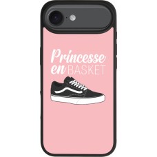 iPhone Air Case Hülle - Silikon schwarz princesse en basket
