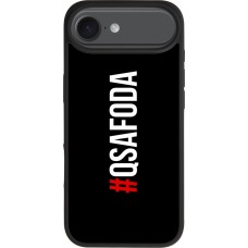 iPhone Air Case Hülle - Silikon schwarz Qsafoda 1