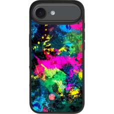 iPhone Air Case Hülle - Silikon schwarz Splash paint