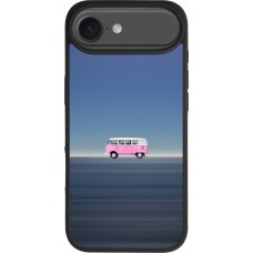 iPhone Air Case Hülle - Silikon schwarz Spring 23 pink bus