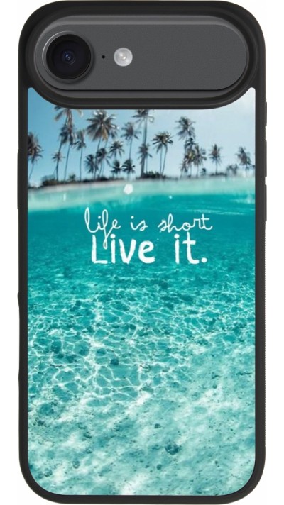 Coque iPhone Air - Silicone rigide noir Summer 18 24 Coque iPhone Air - Silicone rigide noir Summer 18 24
